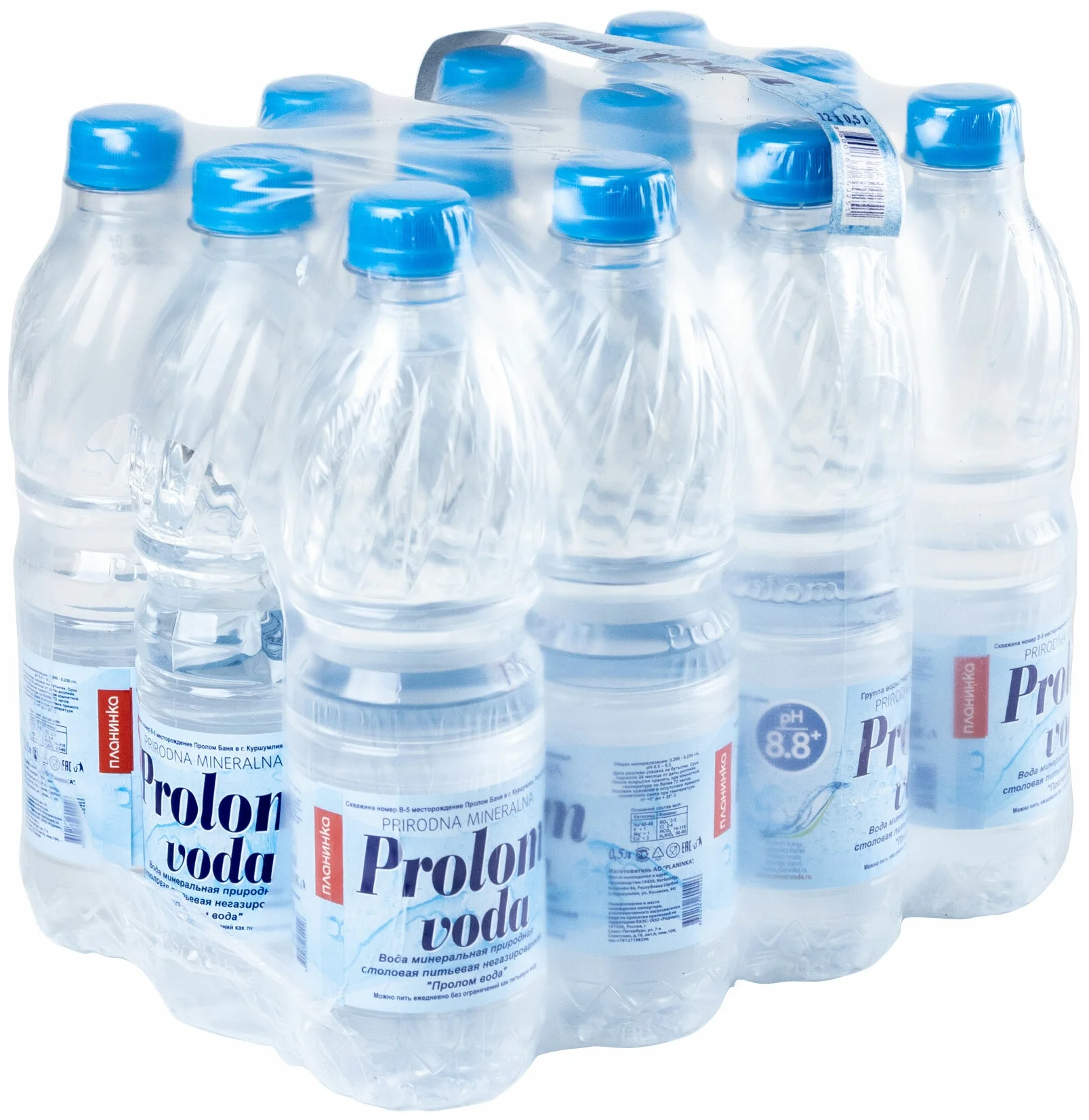 Prolom water 0,5L Box